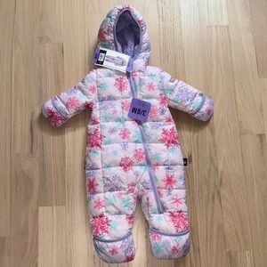 Spyder Pink and Purple Kids One Piece